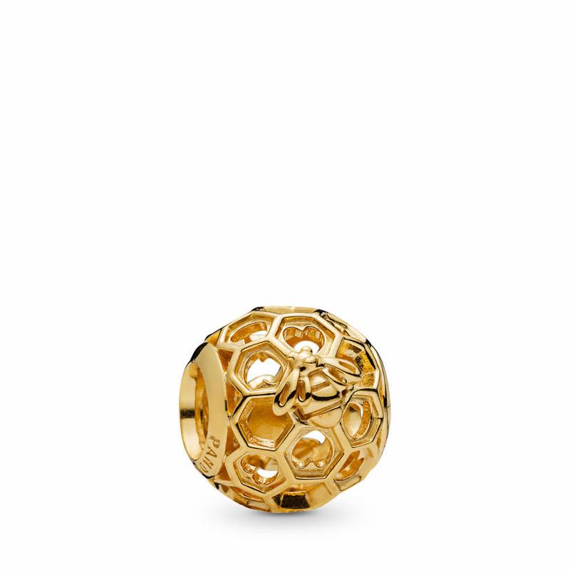 PANDORA Shine™ Honeybee Charm Gold Egypt HQ3067125